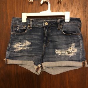 American Eagle midi shorts